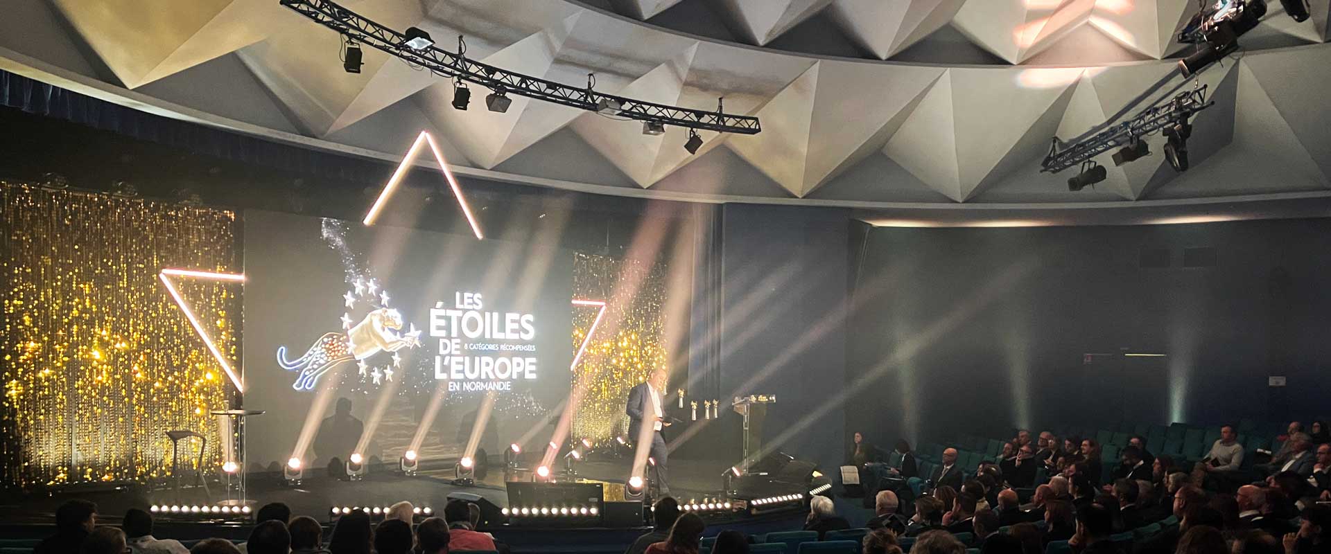 Visuel Les Étoiles de l’Europe au Centre de Congrès